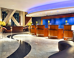Novotel Times Square modern and bright Lobby